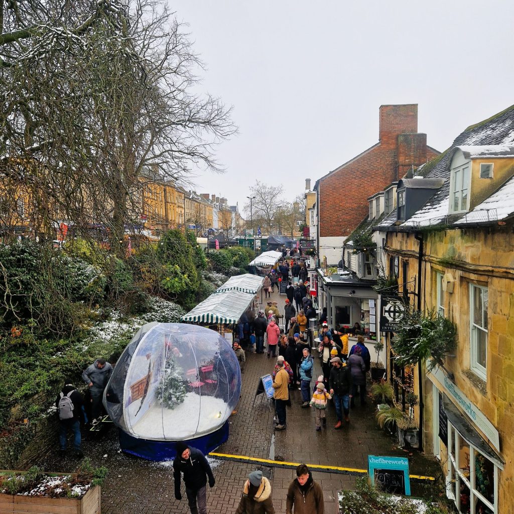 Christmas Market on Middle Row