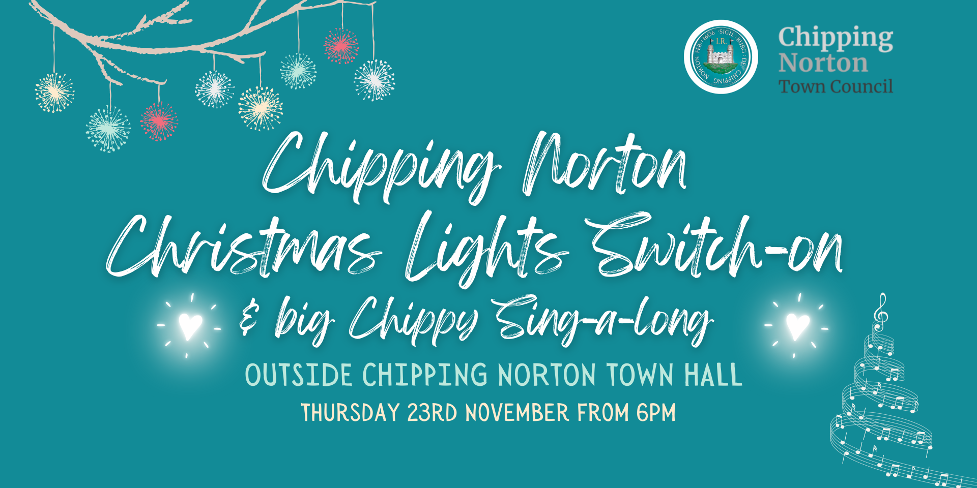 Christmas Lights Switchon (23 Nov 23) Chipping Norton Town Council